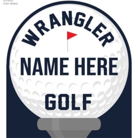 Golf Fence Sign item