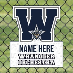 Orchestra Fence Sign item