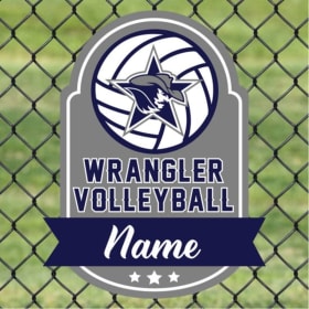 Volleyball Fence Sign item