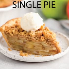Apple Pie - Single Pie item