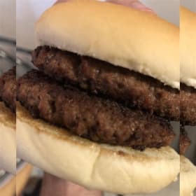 Double Patty Grass Fed All Beef Burger item