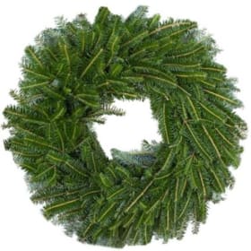 Photo of Fresh Christmas Wreath - 22" Approx.