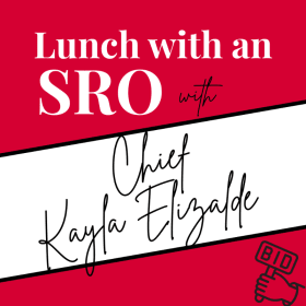 Lunch with an SRO- Chief Kayla Elizalde item