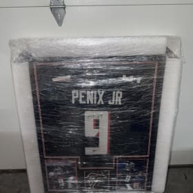 Penix Jr Framed Jersey item