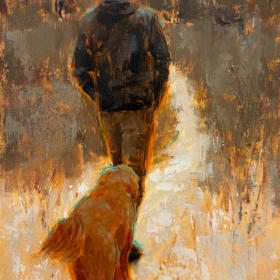 Morning Walk by Rowan Hill item