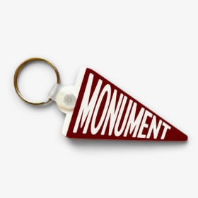 Monument Pennant Keychain item