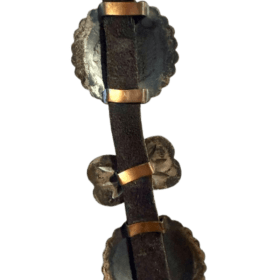 Vintage Concho Belt with Butterfly Spacers item