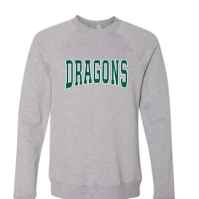 Heather Grey Dragons Crew Neck item