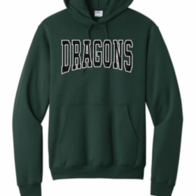 ADULT Green Dragons Hoodie item