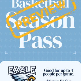 🏀 GIRLS BASKETBALL SEASON PASS FOR FOUR — $260 VGift basket item