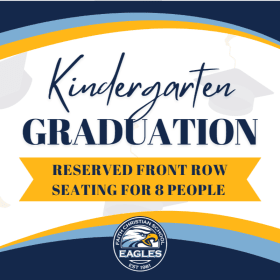 🎓 KINDERGARTEN GRADUATION—RESERVED FRONT-ROW SEATING FOR EI item