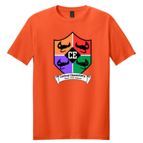 T-shirt - Creativity - Orange - full color crest item