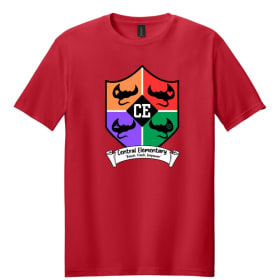 T-shirt - Friendship - Red - full color crest item