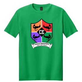 T-shirt - Integrity - Green - full color crest item