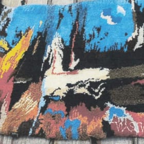 Labryinth tapestry by Leonardo Nierman item