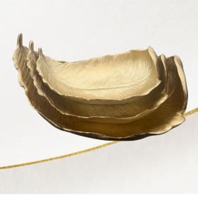 3 Pieces Decorative Leaf Set item