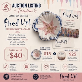 Fired Up Ceramics Gift Package item