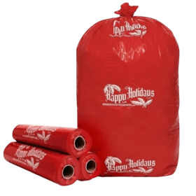 NEW! Red "Happy Holidays" Bags (39 gal) item