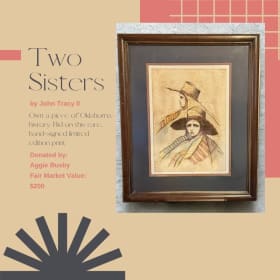 John Tracy II "Two Sisters" Signed & Numbered Framed Print item