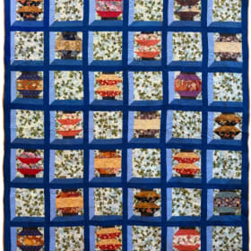 "Lanterns" 150th Anniversary Community Quilt & Shams item