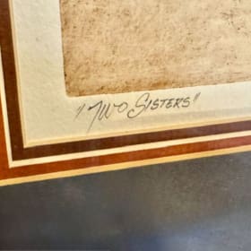 John Tracy II "Two Sisters" Signed & Numbered Framed Print item