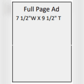 Full Page Ad Only item
