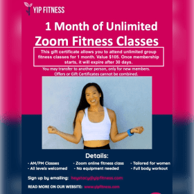 Yip Fitness Gift Certificate item