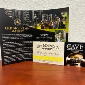 Oak Mountain Winery - Cave Wine Tasting Tour for Two item