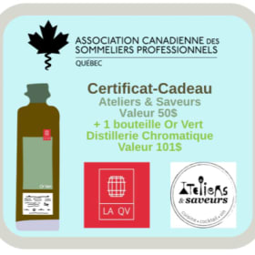 1 Lot Ateliers et Saveurs + Or Vert de la QV item