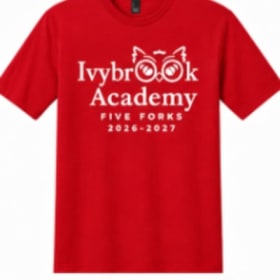 Children's color shirts- Red item