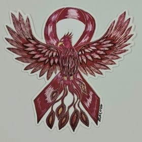 Phenix Ribbon Sticker 2026 COLLECTABLE item