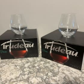Trudeau Wine Glasses — Two Sets of Four item