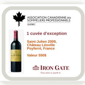 1 Saint-Julien 2009, Château Léoville Poyferré item
