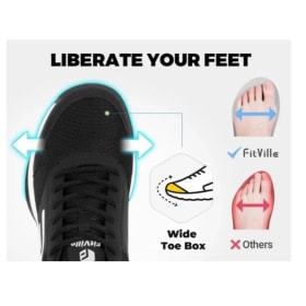 👟 FitVille Wide-Comfort Pickleball/Court Shoes item