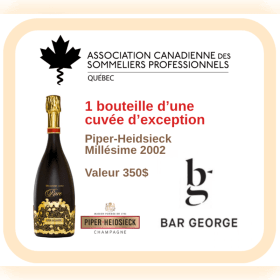 1 bouteille de Piper-Heidsieck Millésime 2002 item