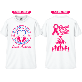 DRCF Cancer Awareness T-Shirt — 2X–5X item