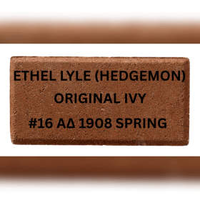  Alpha Delta Memorial Brick item