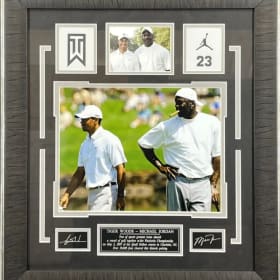 "Tiger & Jordan Golfing" item