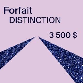 Photo : Forfait DISTINCTION