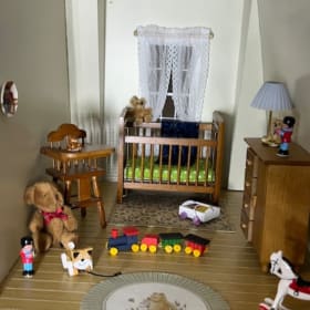 Custom Built and Furnished Dollhouse from Dollhouse Vets item