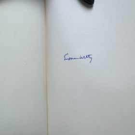 Signed Eudora Welty Collector's: The Optimist's Daughter item