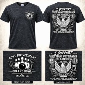 I Support VVA T-shirt item