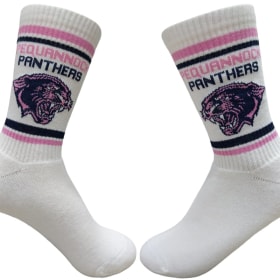Photo of Pink/White Socks