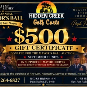 $500 Gift Certificate from Hidden Creek Golf Carts item