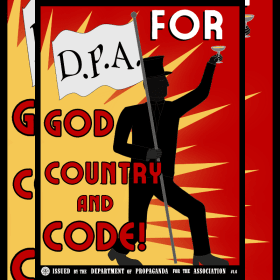 Poster 1.6 (For God, Country, & Code!) item