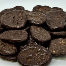 Photo of Dark Chocolate Banana Chips (12 oz Bag)