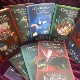 SIGNED BY AUTHOR Nine Book historical mystery series item