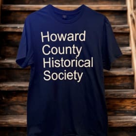 Photo of Howard County Historical Society T-Shirt - Navy Blue