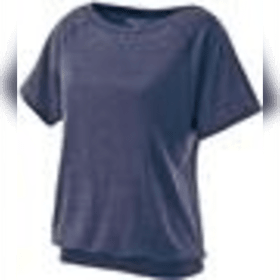 Girls/Women's Heather T Shirt COLOR: Vintage Navy Sz S item