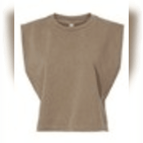 AA - Women's Garment Dyed Muscle Tank COLOR: FadedBrwn Sz: M item